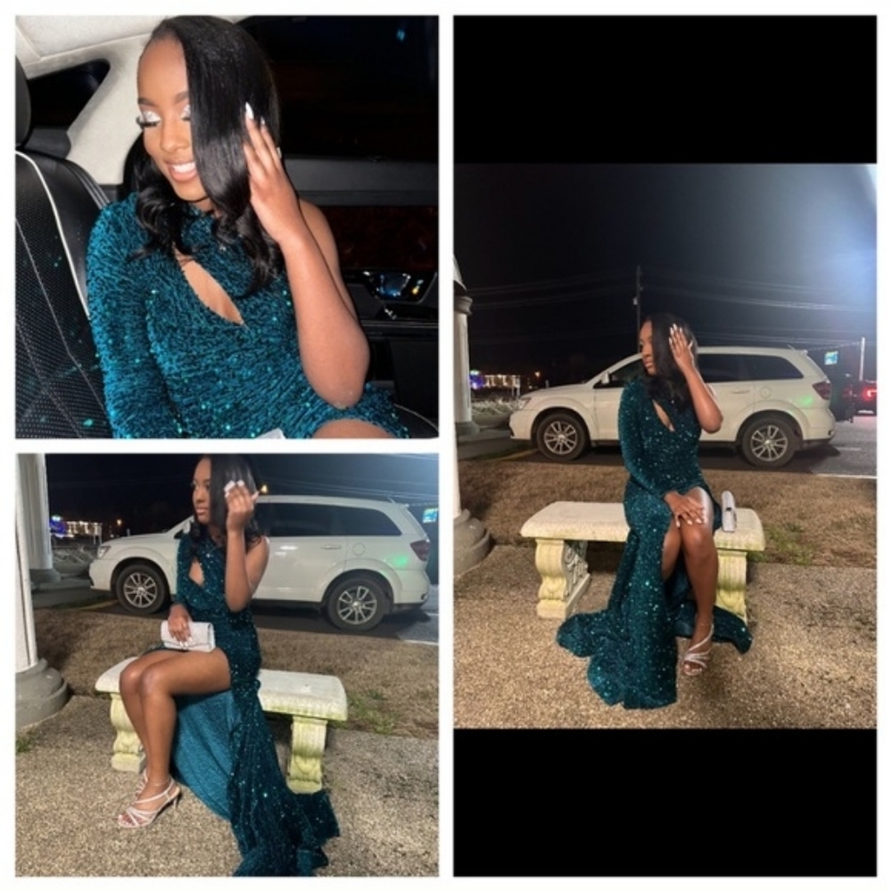 GEMS SEQUIN MAXI DRESS